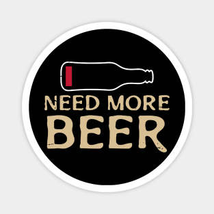 I Need More Beer Magnet